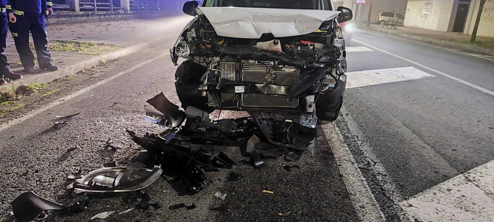 Accidente múltiple en Carballiño