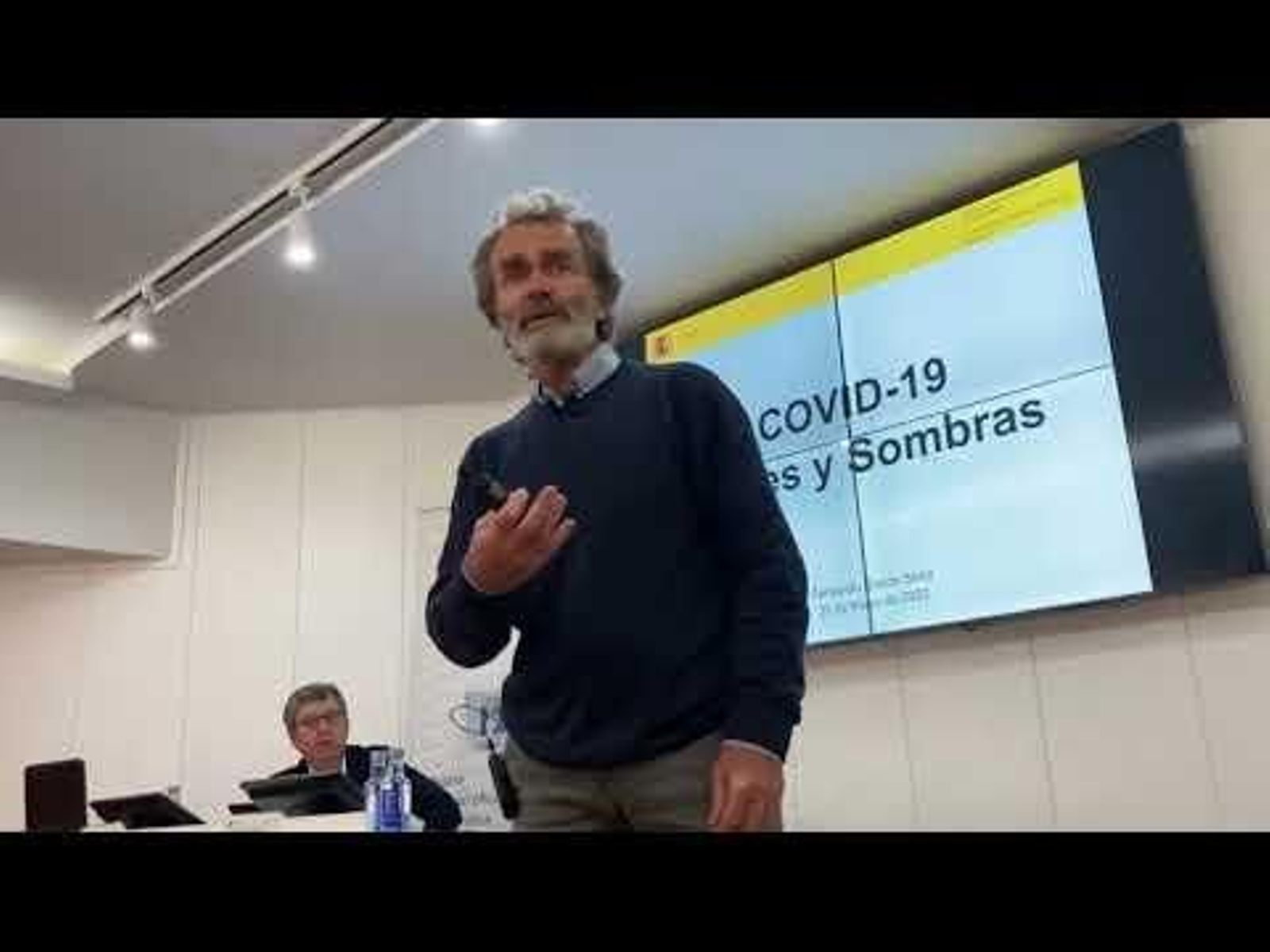Conferencia de Fernando Simón en el colegio de Médicos 26/05/2022