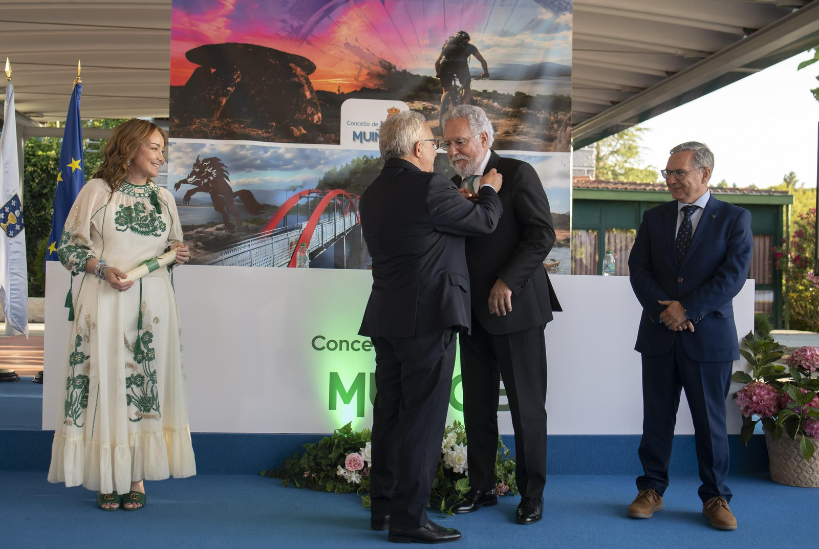 Galería | Muíños celebra el nombramiento de Miguel Santalices como hijo adoptivo