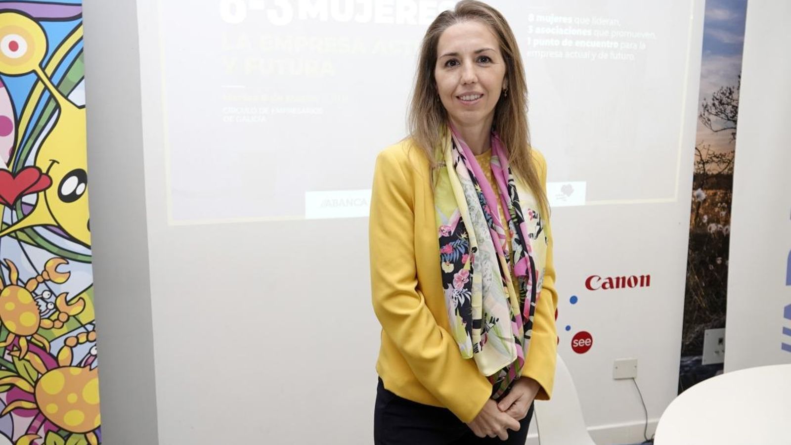 Ana Molés, directora del Aeropuerto de Vigo.