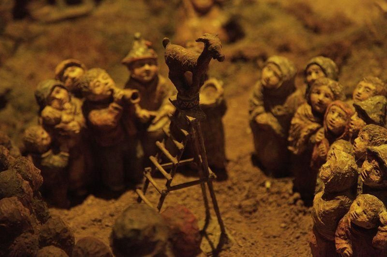 El belén de Baltar, un clásico en Ourense (MIGUEL ÁNGEL)