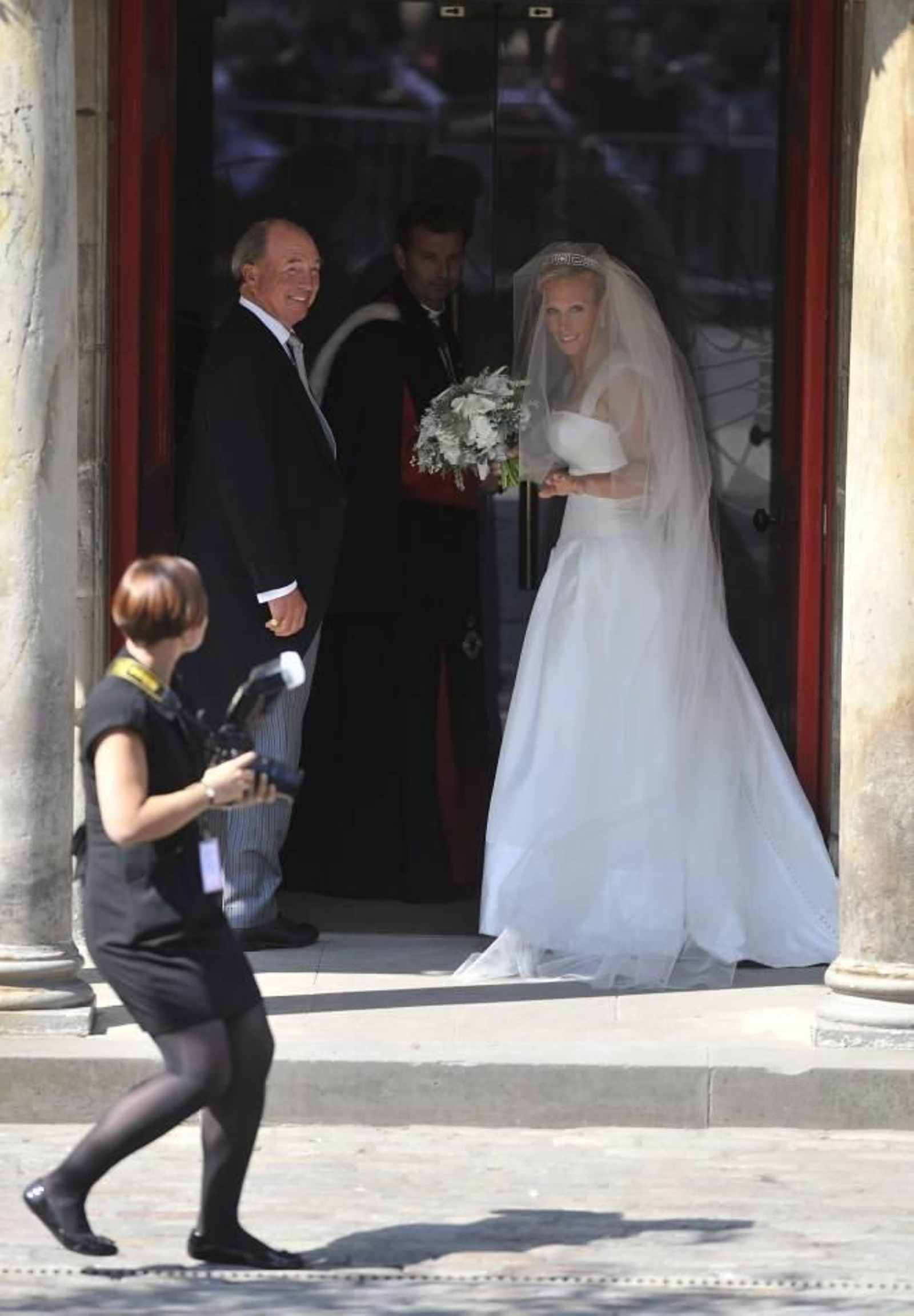 La boda de Zara Phillips y Mike Tindall