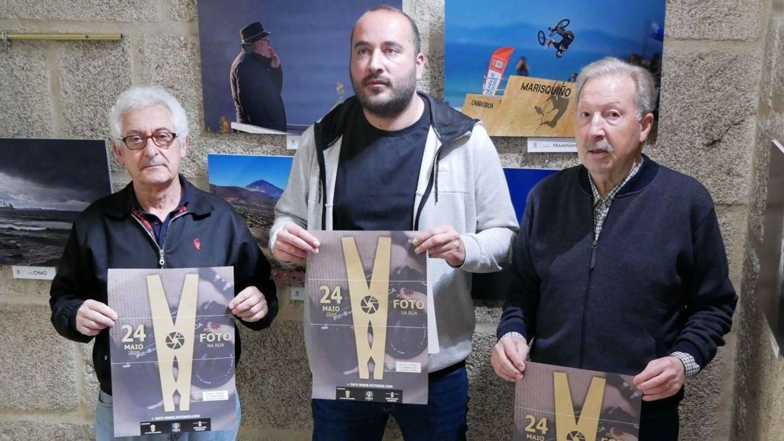 Fotógrafos de O Potiños retratarán ós veciños do Carballiño na Praza.