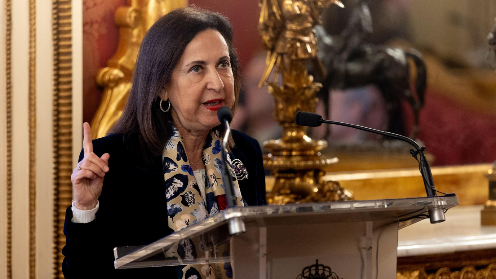 La ministra de Defensa, Margarita Robles