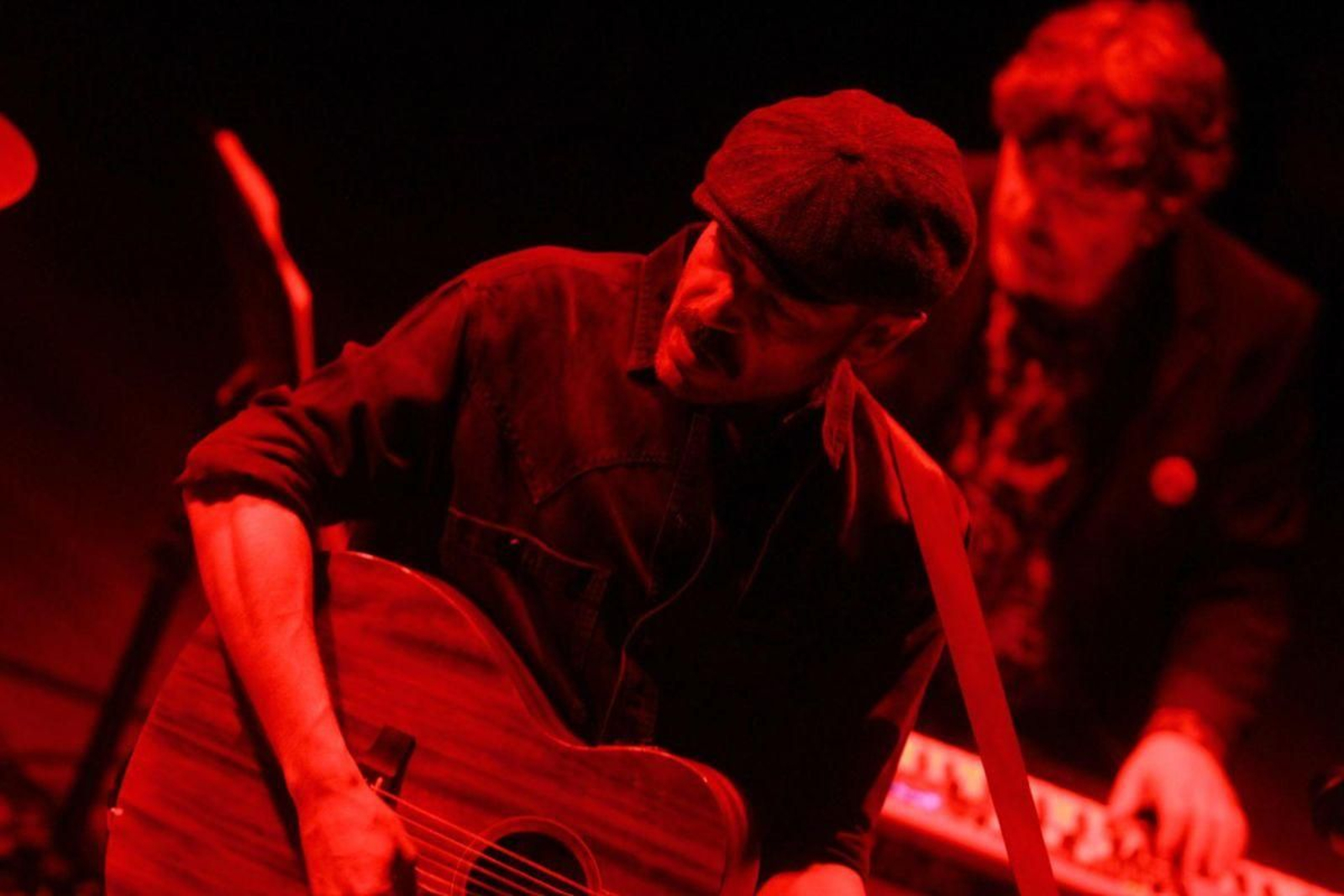 Gonzalo Arca durante unha actuación.