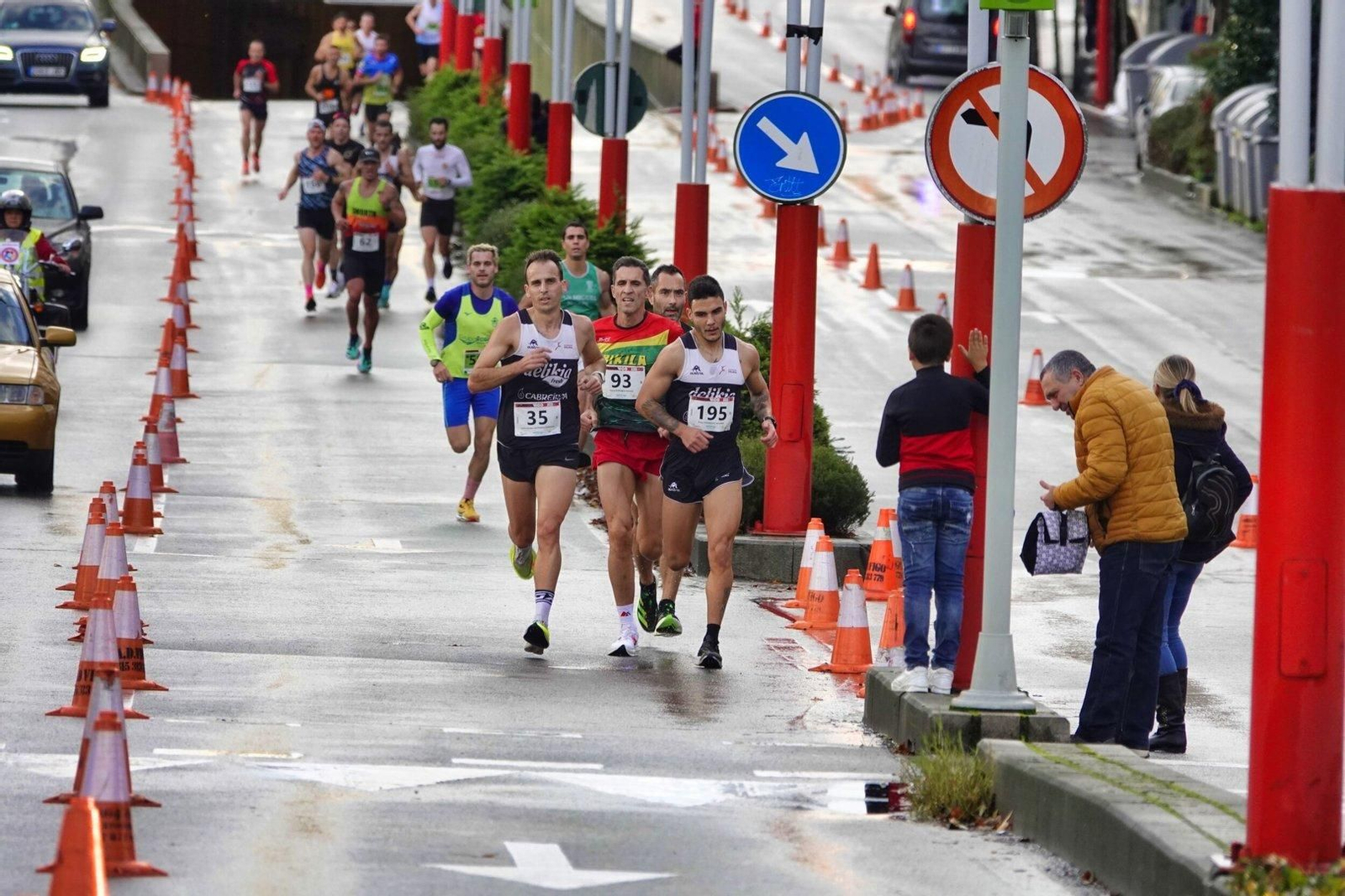 La carrera Vigo+11 en Coia.