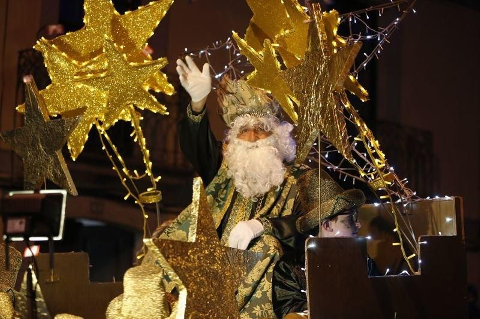 Cabalgata de los Reyes Magos en Allariz, el año pasado.
