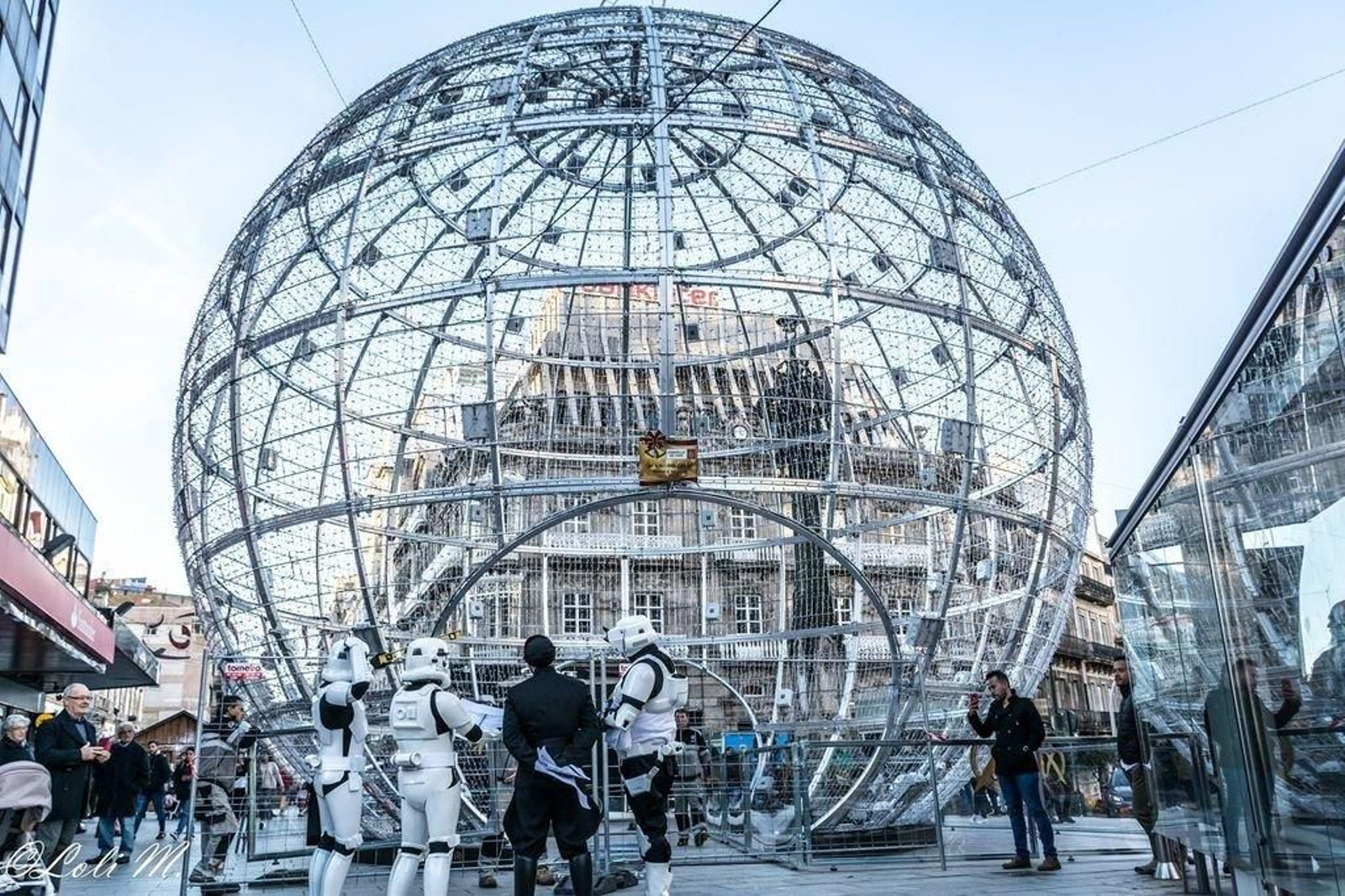 La tropa Korriban visitan la Estrella de la Muerte