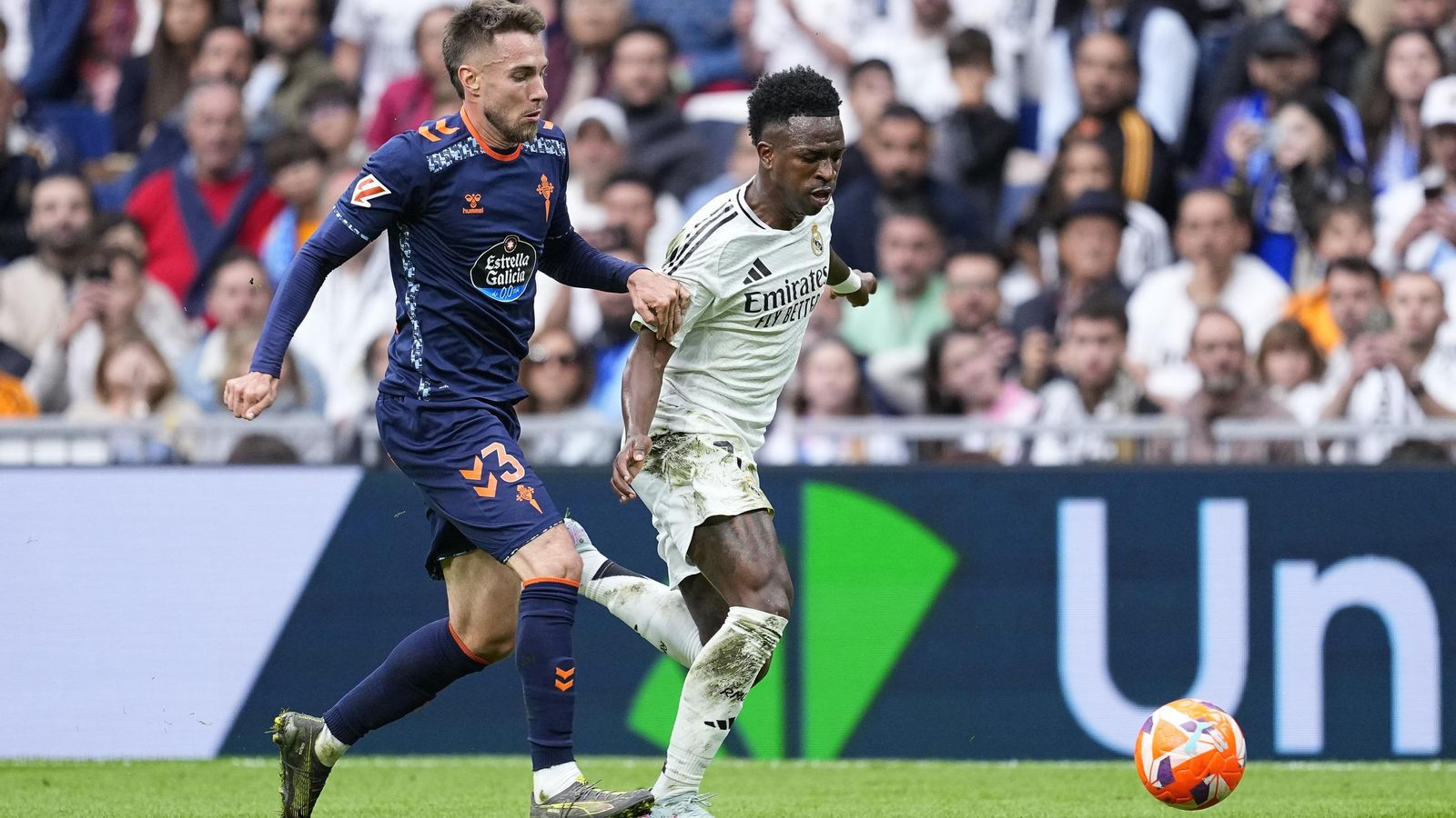 Galería | Partido entre el Real Madrid y el Celta en el Bernabéu