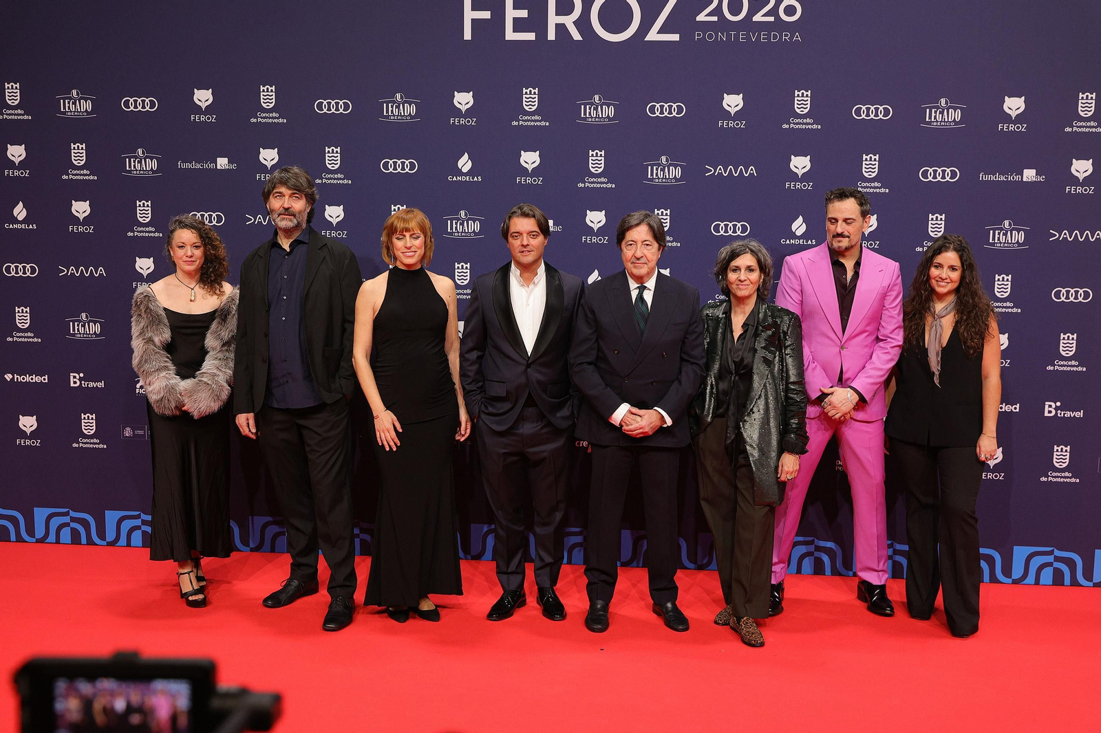 Galería | La alfombra roja de los Premios Feroz 2026 en Pontevedra