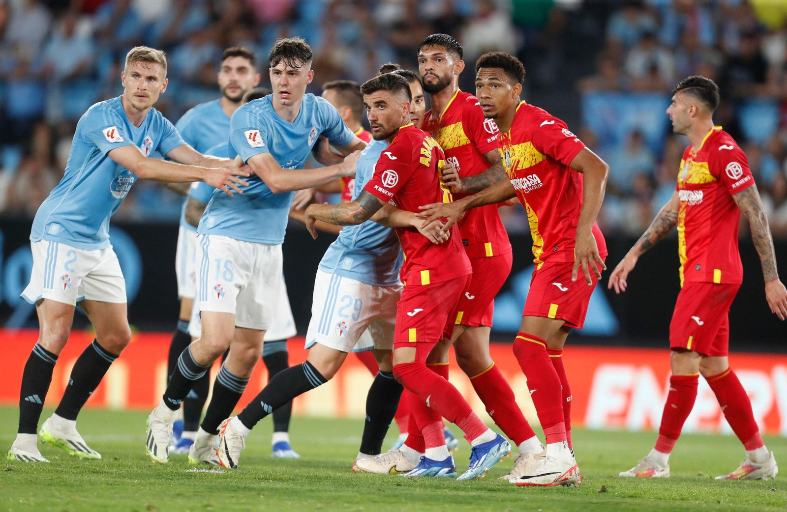 Jugada a balón parado.