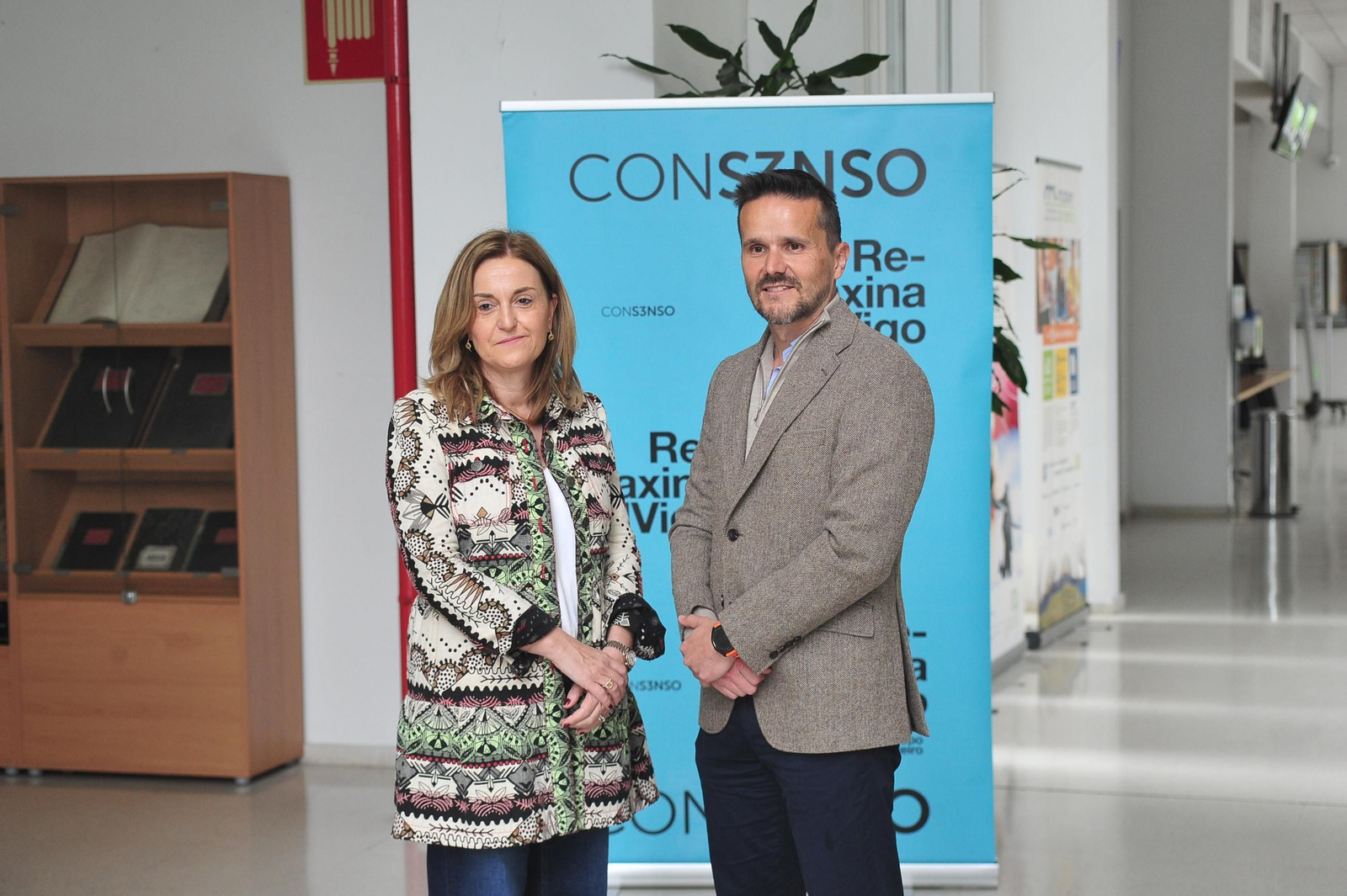 Elena Rivo y Jacobo Porteiro.