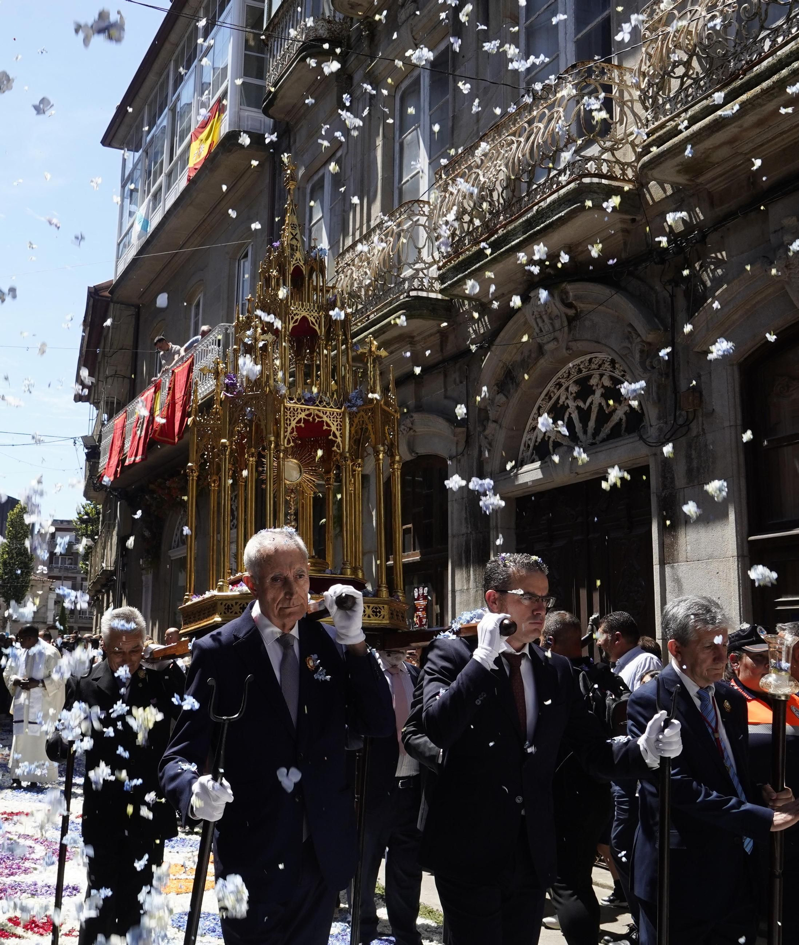 Celebración del Corpus en Ponteareas.