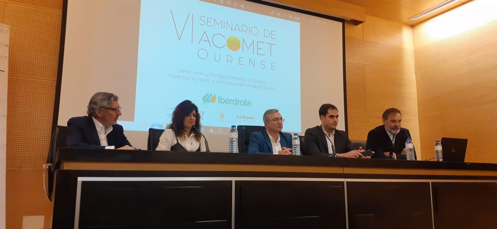 Presentación de las jornadas este sábado en el Marcos Valcárcel (LR).