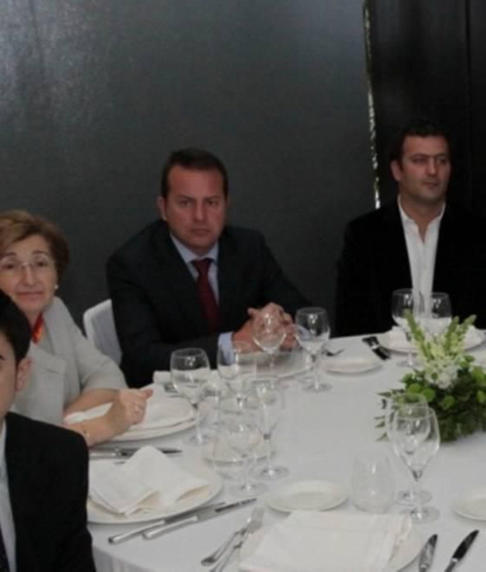 Pilar Piña, de Anpian; Carlos Barbosa, director comercial de La Región, y Aníbal Blanco, gerente de Transportes Blanco