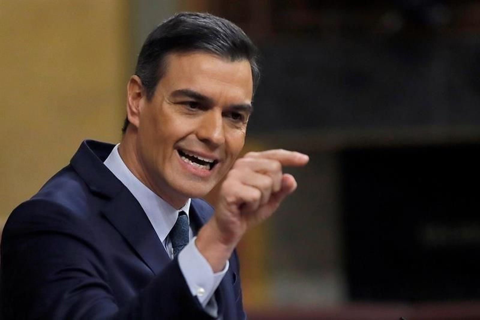 Pedro Sánchez, en el Congreso (EFE).