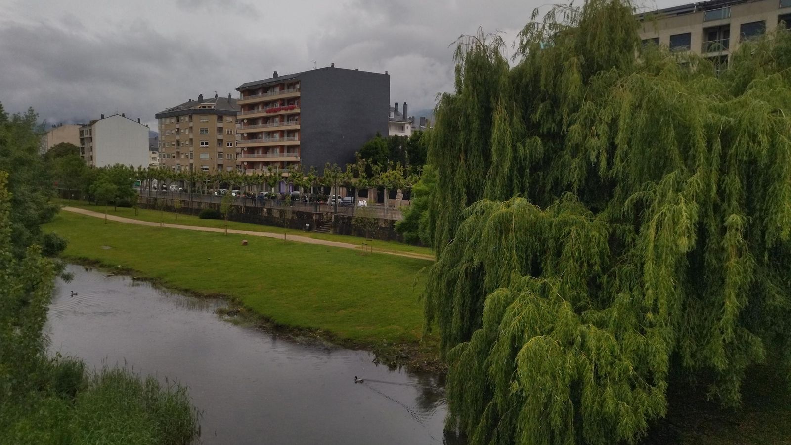 Zona del Malecón, en O Barco.