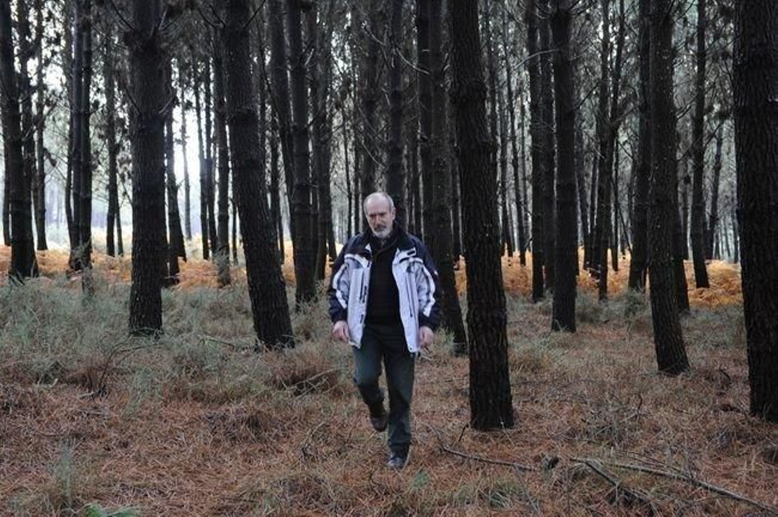 José Manuel Novoa visitó esta semana los terrenos objeto del estudio.