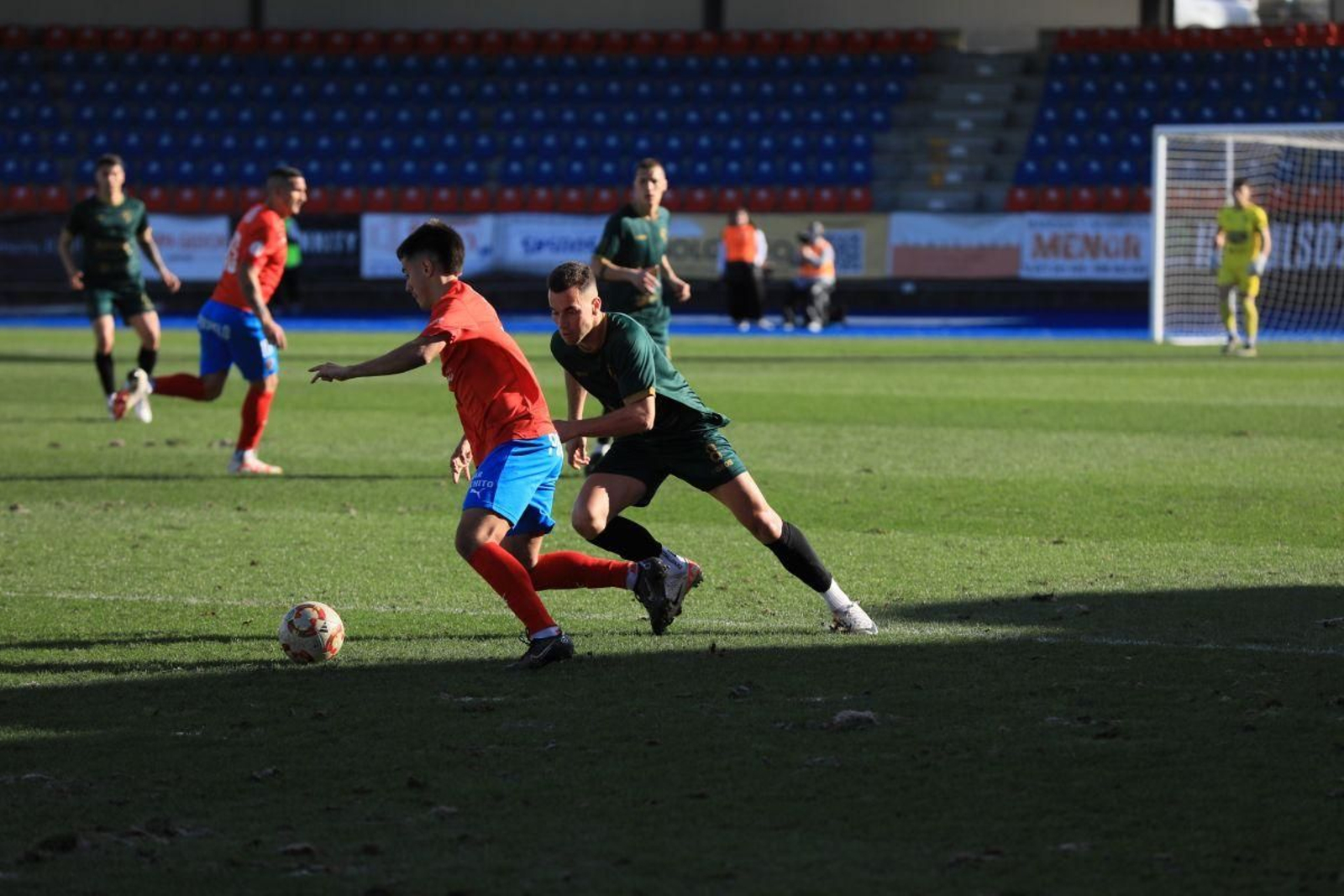 Osian fue un jugador clave en el ataque rojillo jugando entre líneas y solo le faltó marcar alguna de las ocasiones de gol que tuvo.