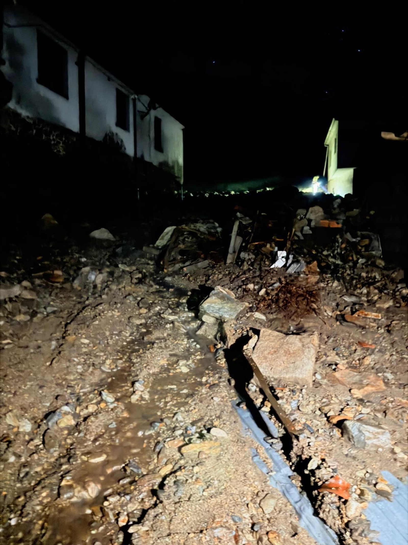 Galería | A Bouza, en Viana, zona cero de la destrucción en la provincia de Ourense por las lluvias torrenciales