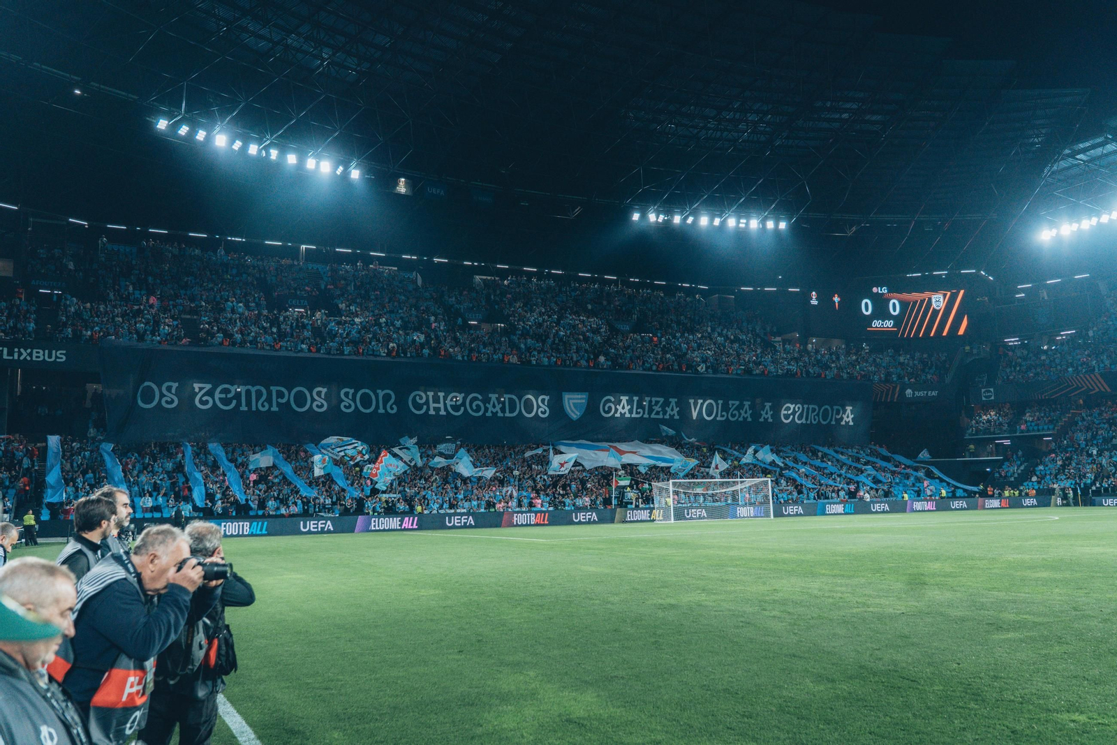 Balaídos está listo para una nueva temporada de Liga Europa.