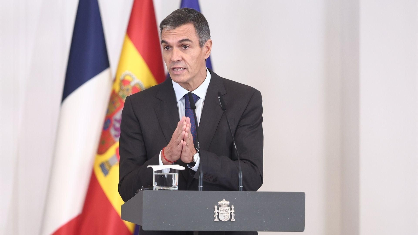 Pedro Sánchez, este miércoles.