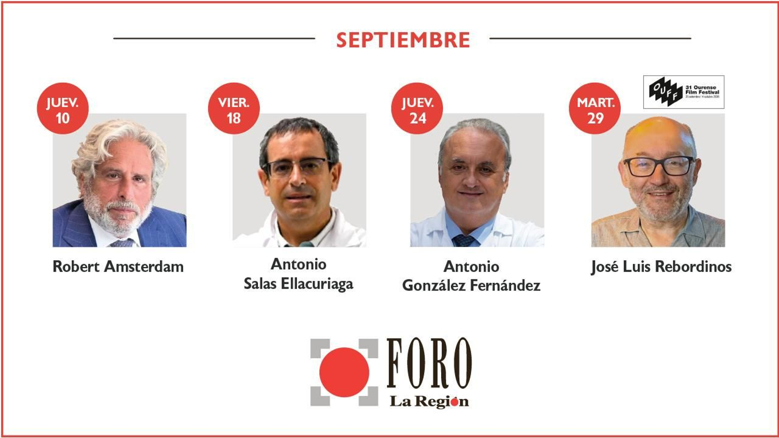Conferencias de septiembre de 2026.