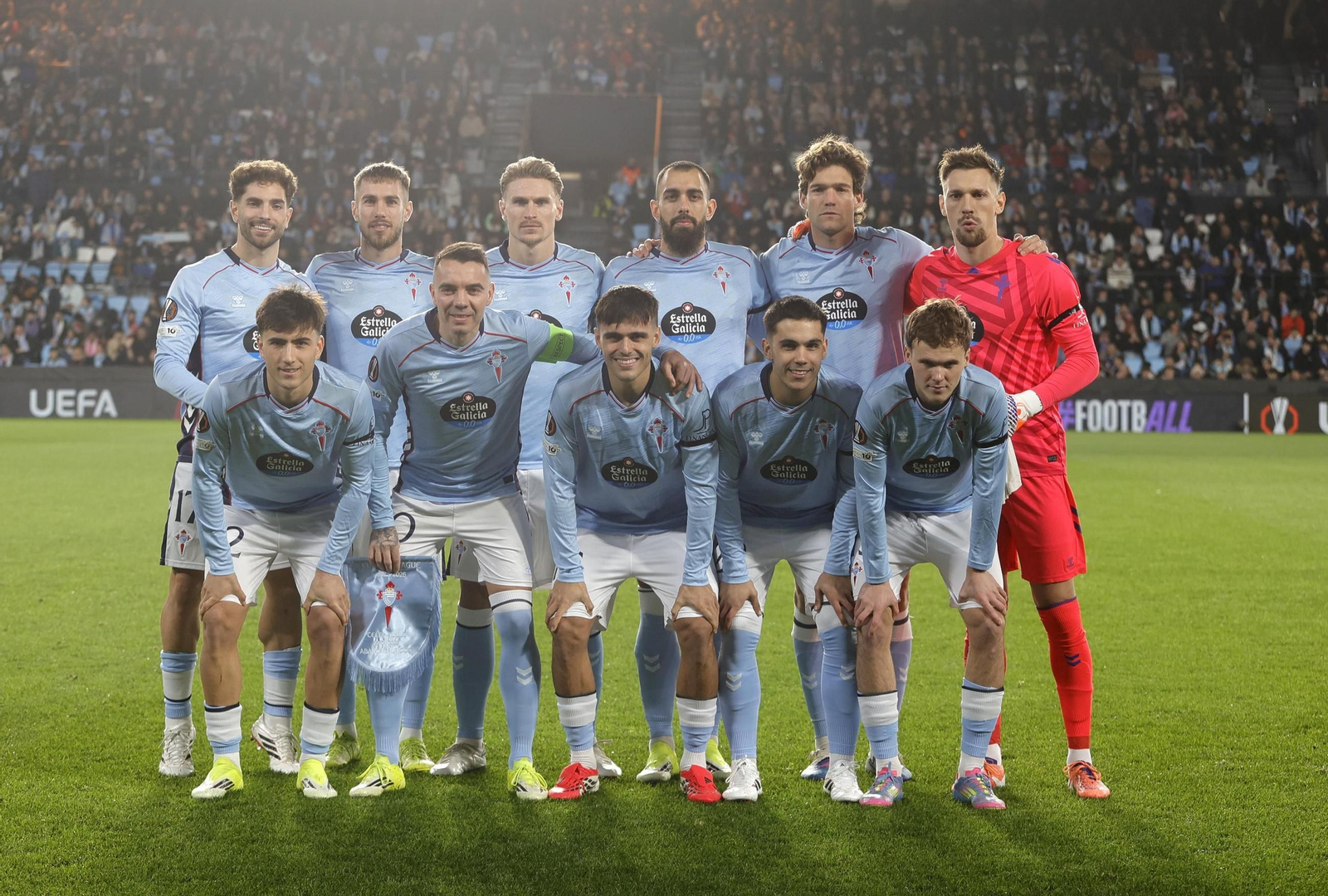 Galería | El Celta recibe al Lille en Balaídos