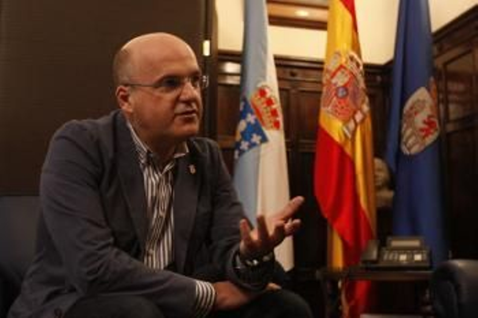 El presidente de la Diputación de Ourense, Manuel Baltar (Foto: Xesús Fariñas)