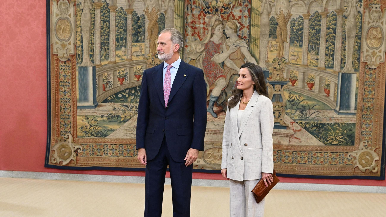 El Rey Felipe VI y la Reina Letizia