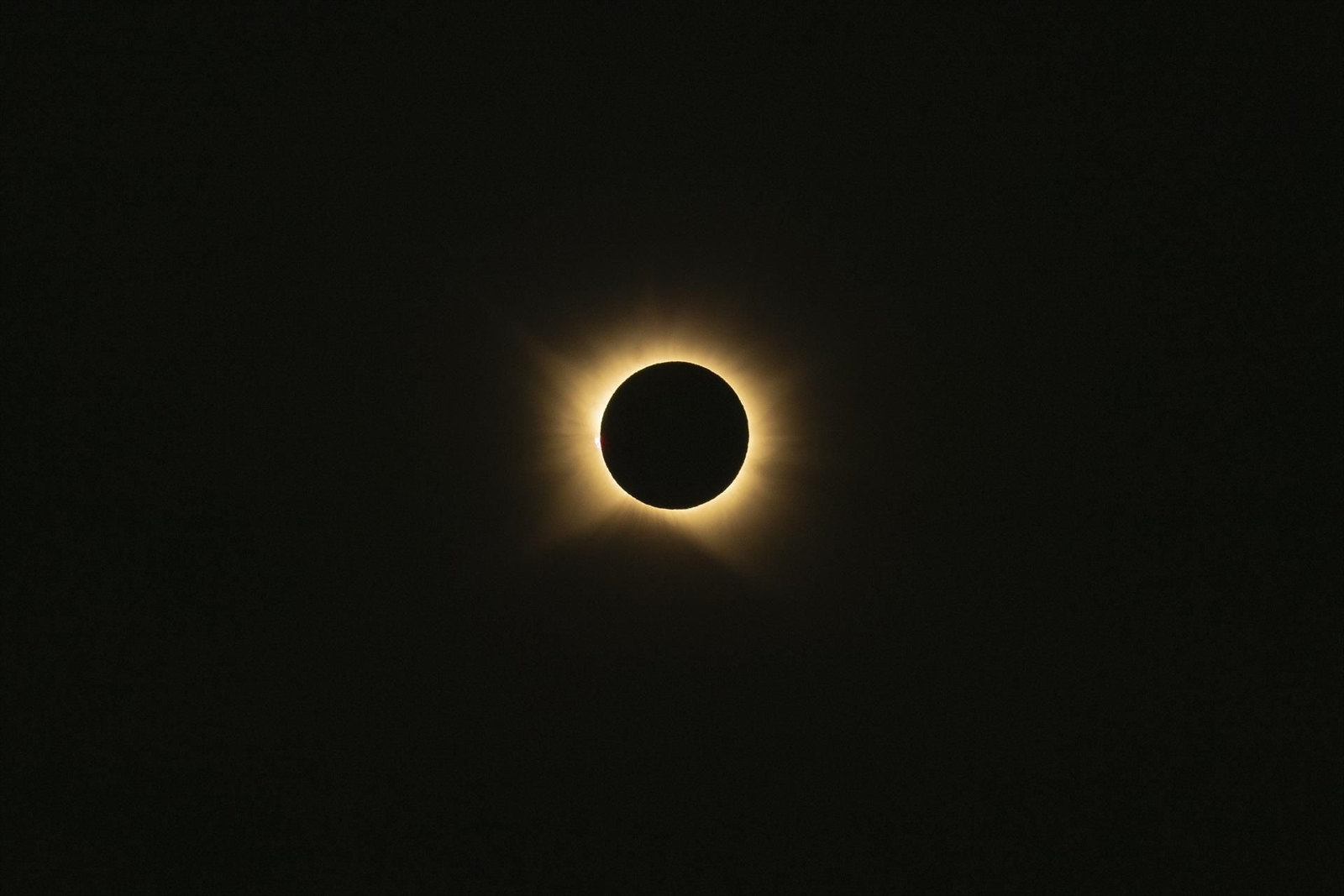 El eclipse solar en A Coruña
