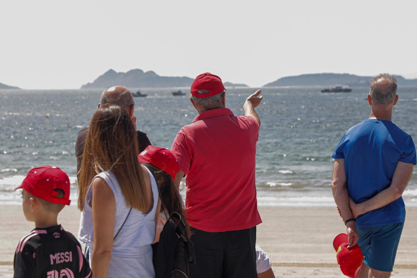 Exhibición flota Dédalo 24 en Samil.
