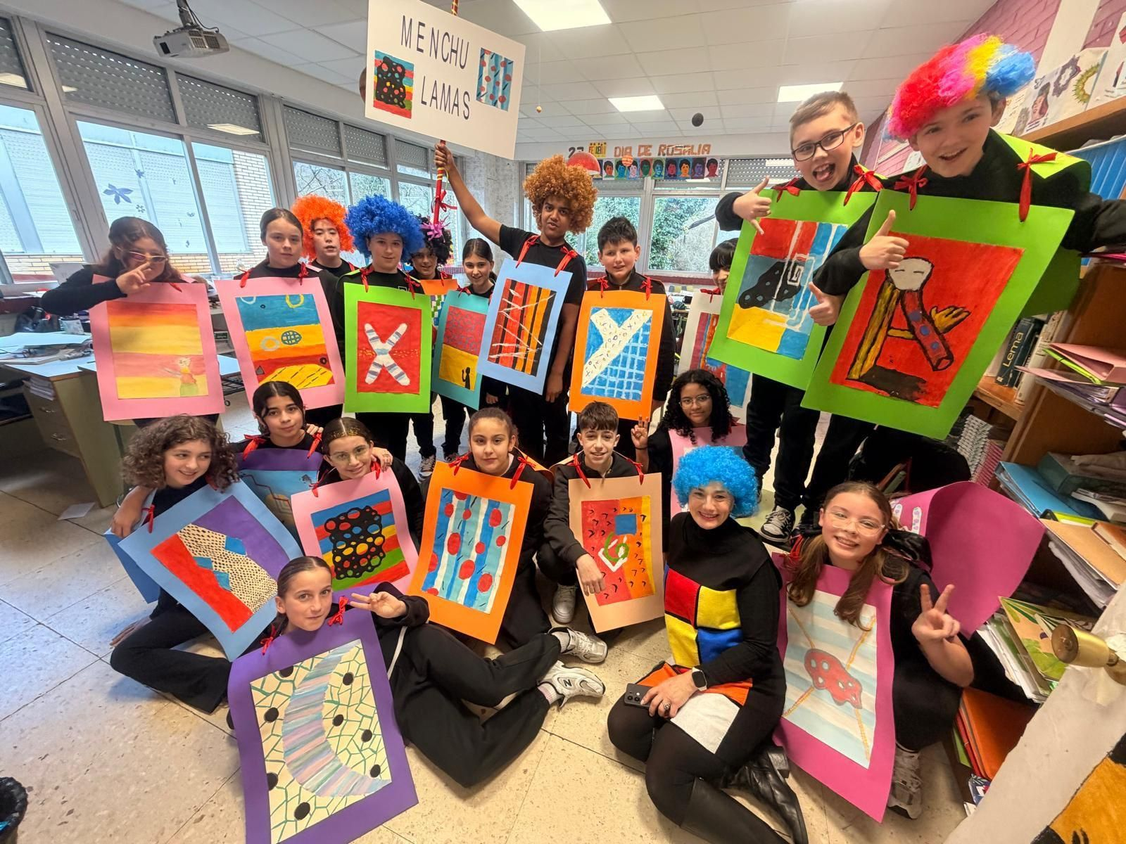 O Entroido no colexio de Ribadavia