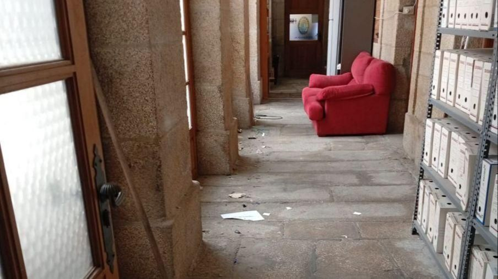 Estado en el que se encuentra el archivo judicial de Tui.