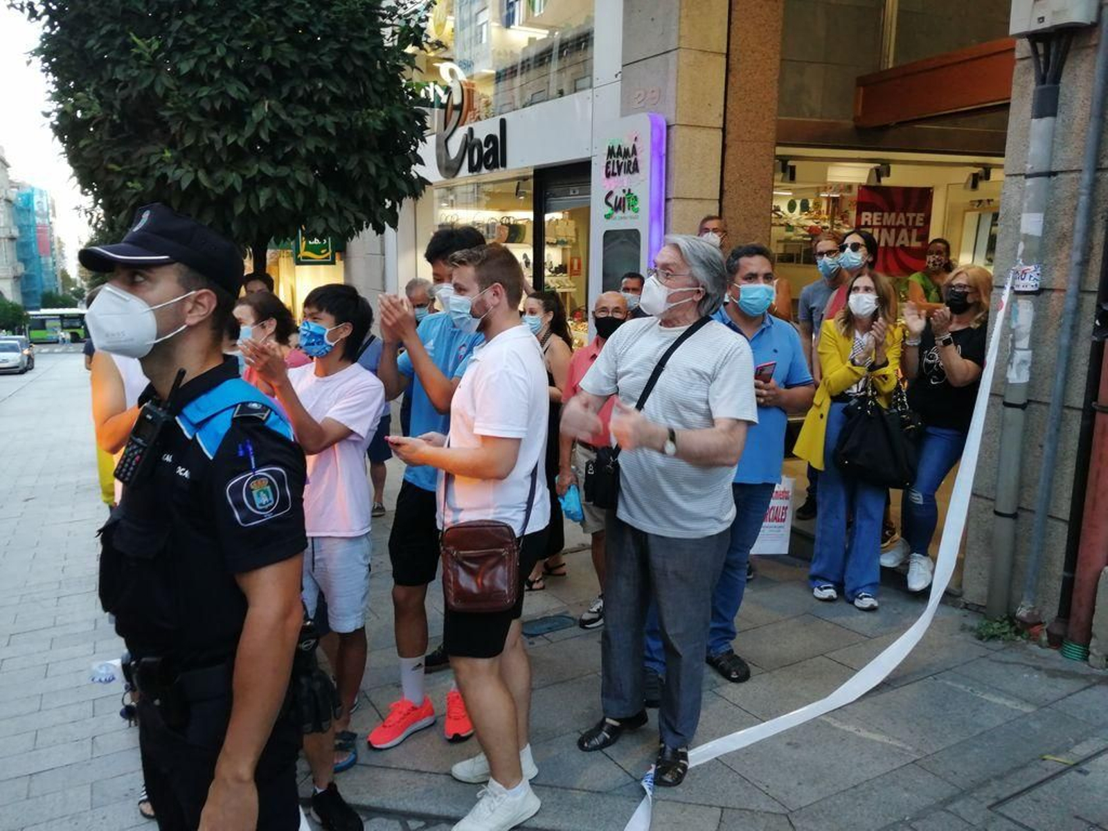 Un incendio se desata en la sede del Celta 1