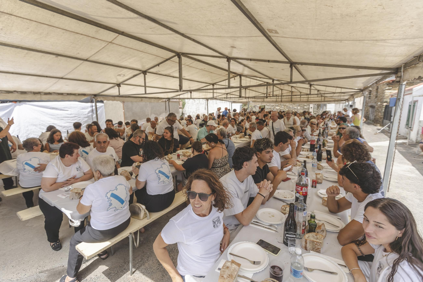 Galería | Progo se llena de vida y reencuentros con una comida entre vecinos, en fotos