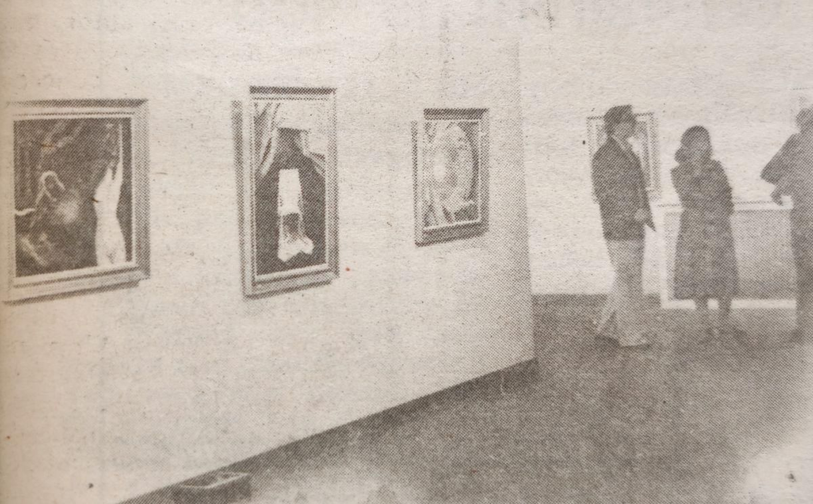 Exposición de Vidal Jiménez en Galería de Arte Souto.