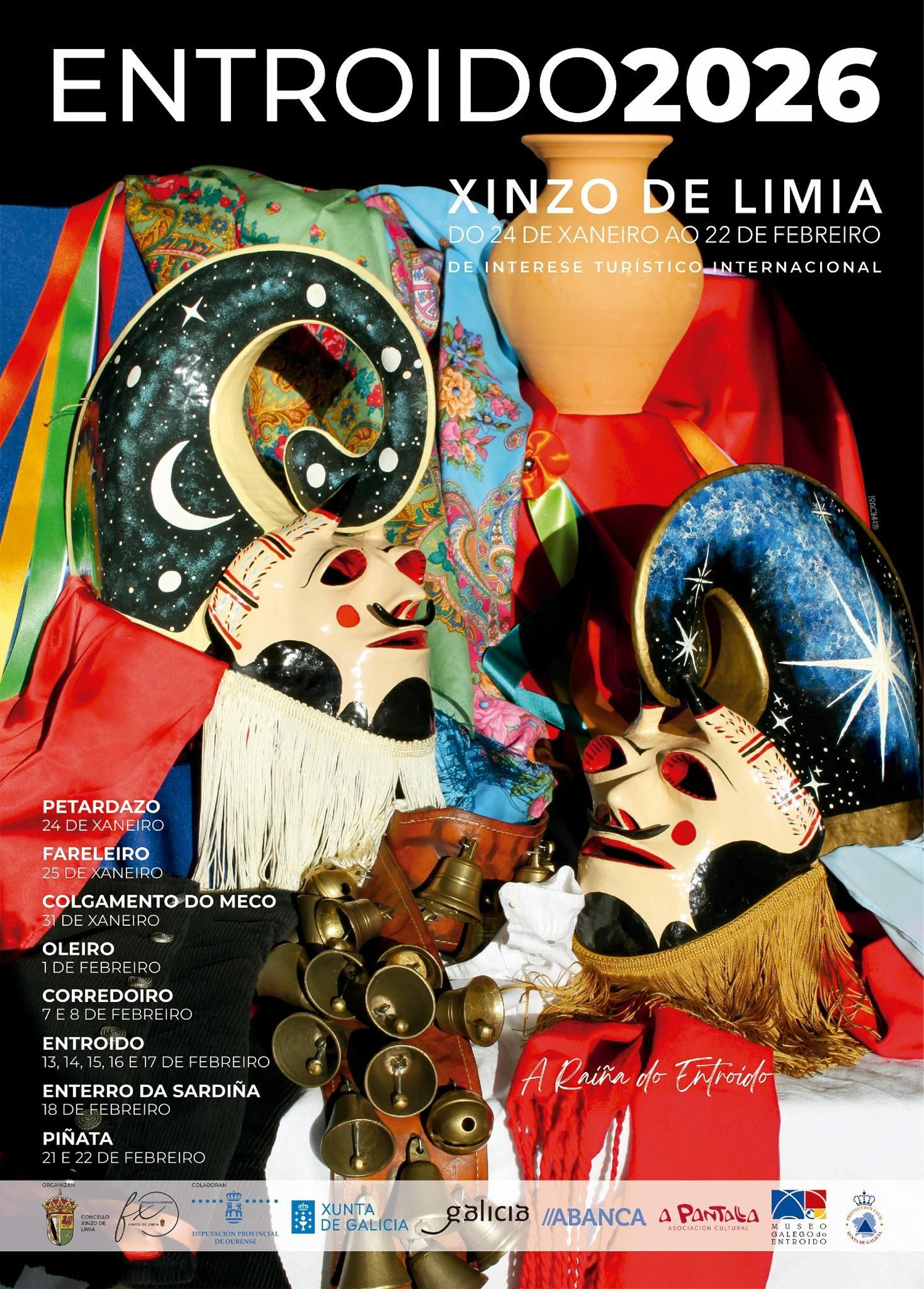 Cartel del Entroido de Xinzo de Limia 2026