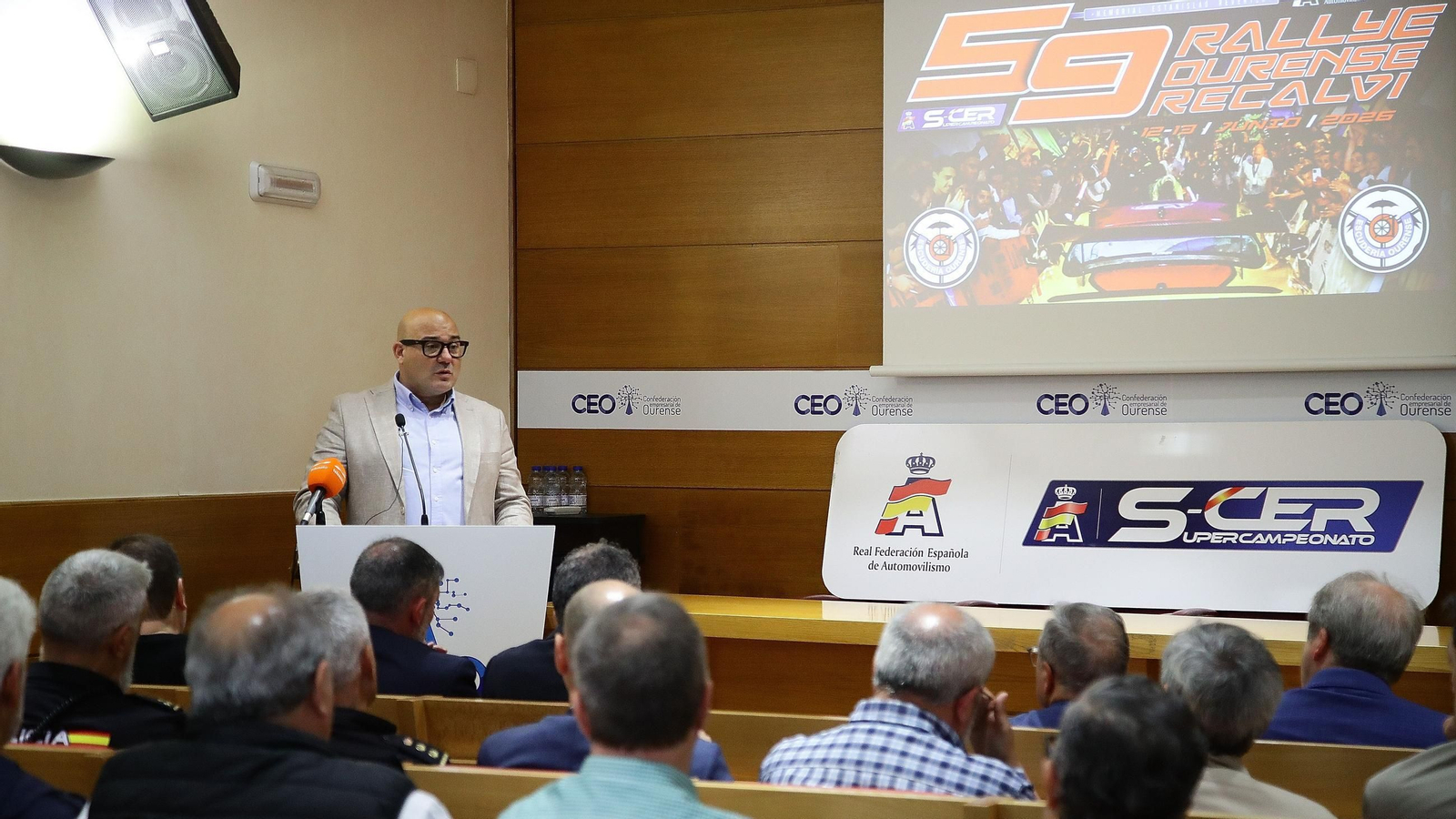 Presentación del Rally de Ourense.