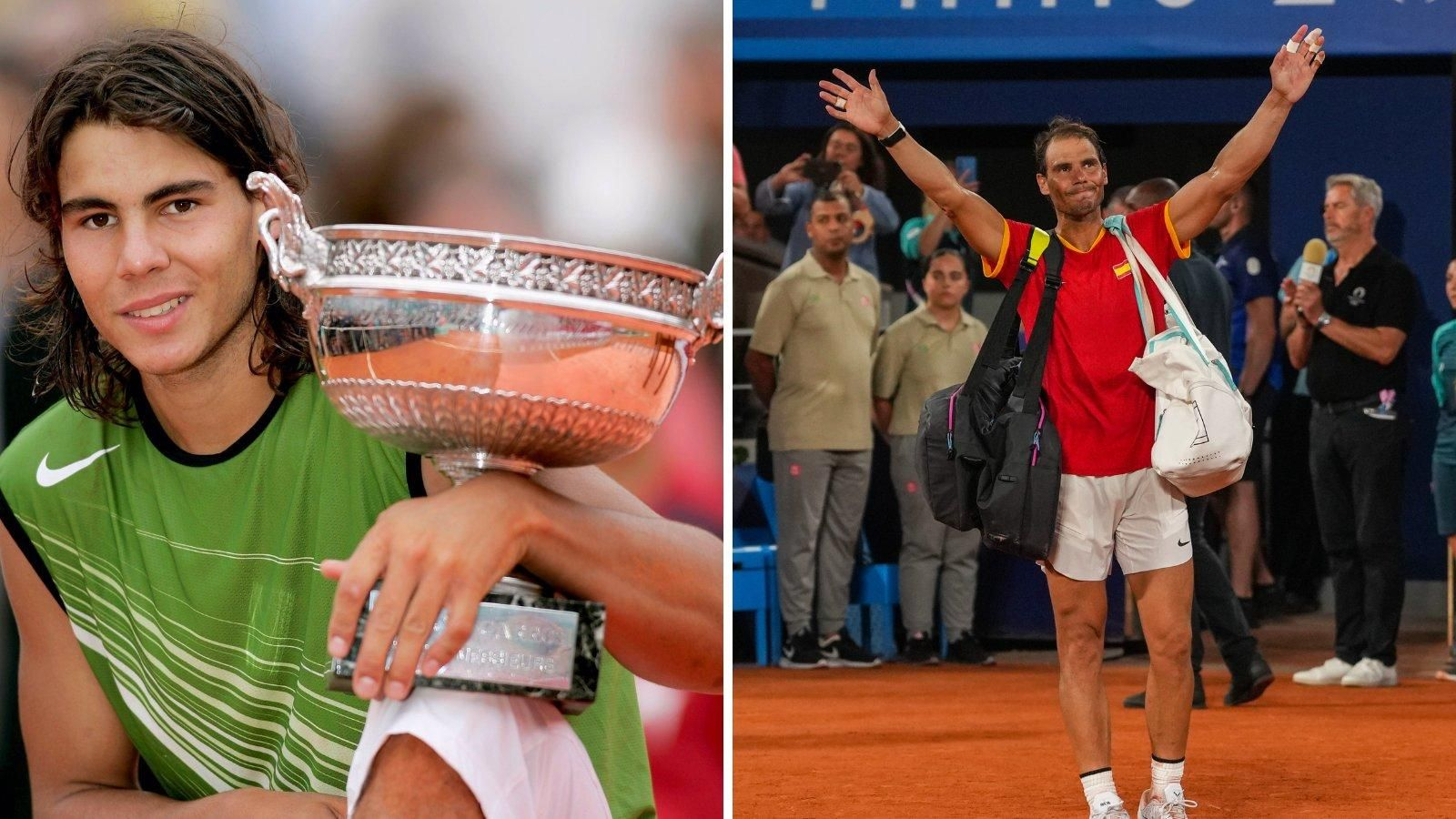 Rafa Nadal anunció su retirada este jueves. (Fotos: EP)