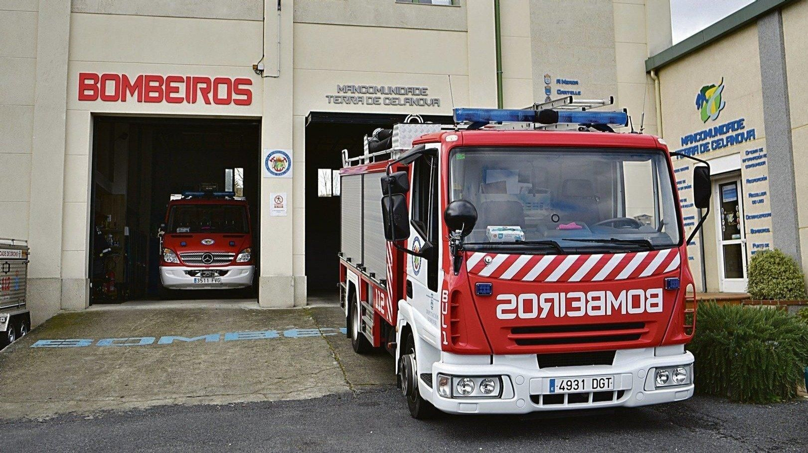 Bomberos de Celanova | Foto: Xesús Fariñas
