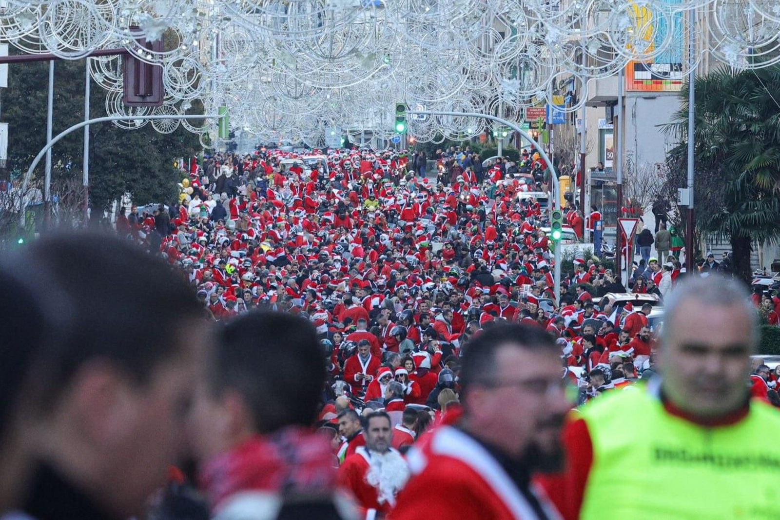 Galería | Los papanoeles moteros toman Vigo