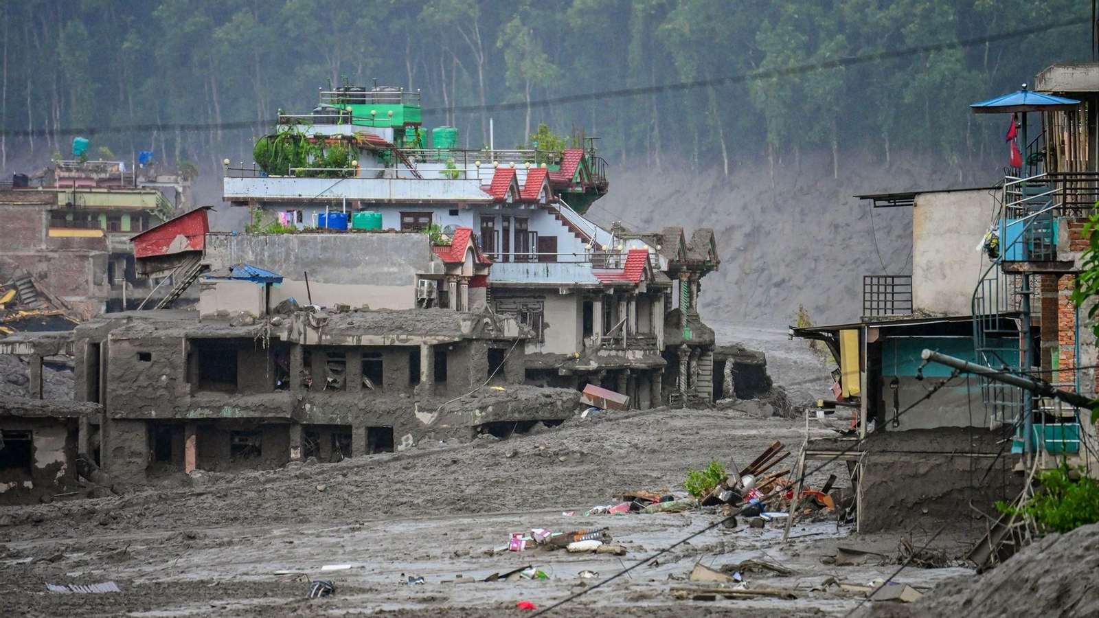 Inundaciones en Nepal.