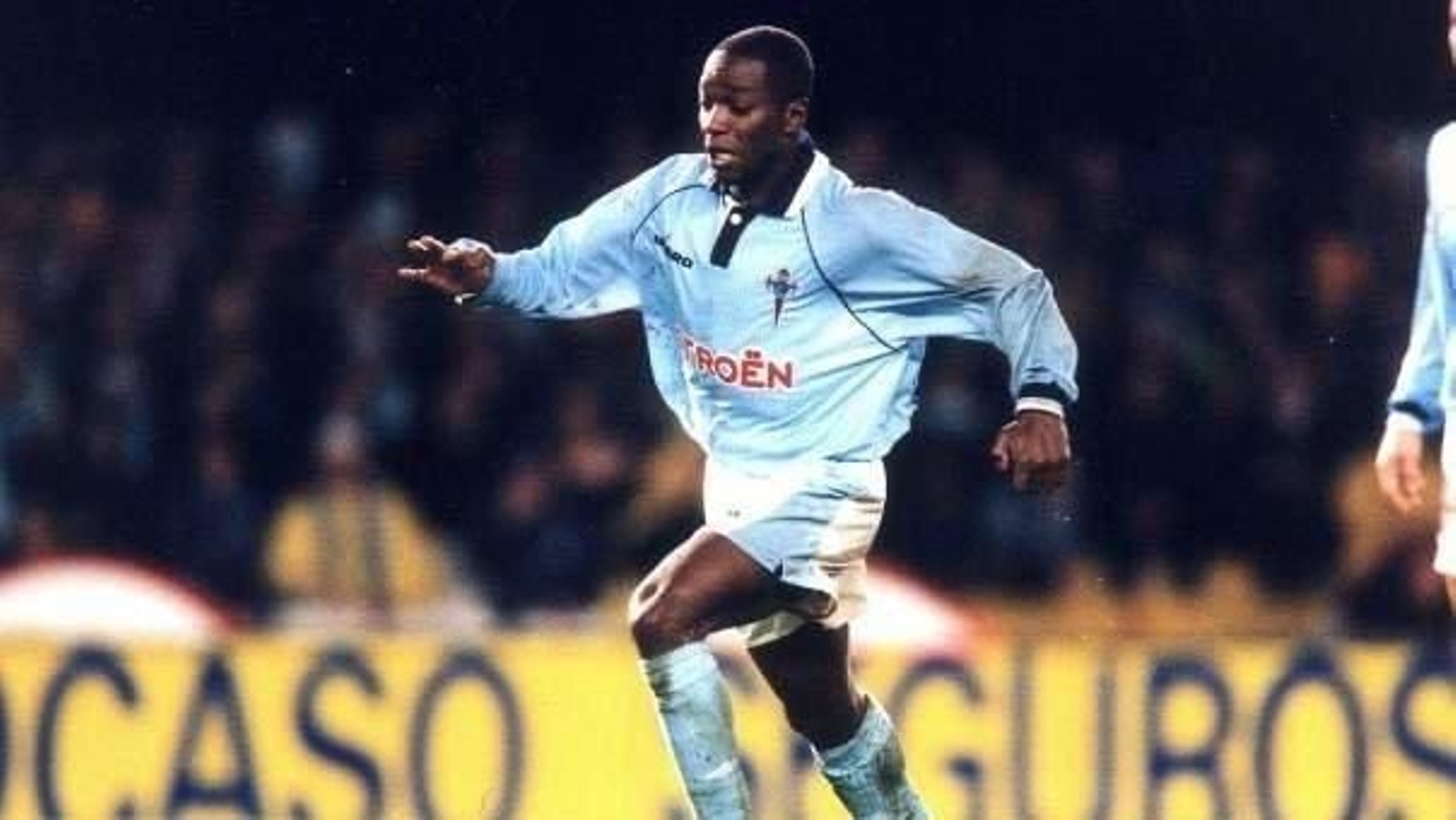 Claude Makélélé en su etapa en el Celta.