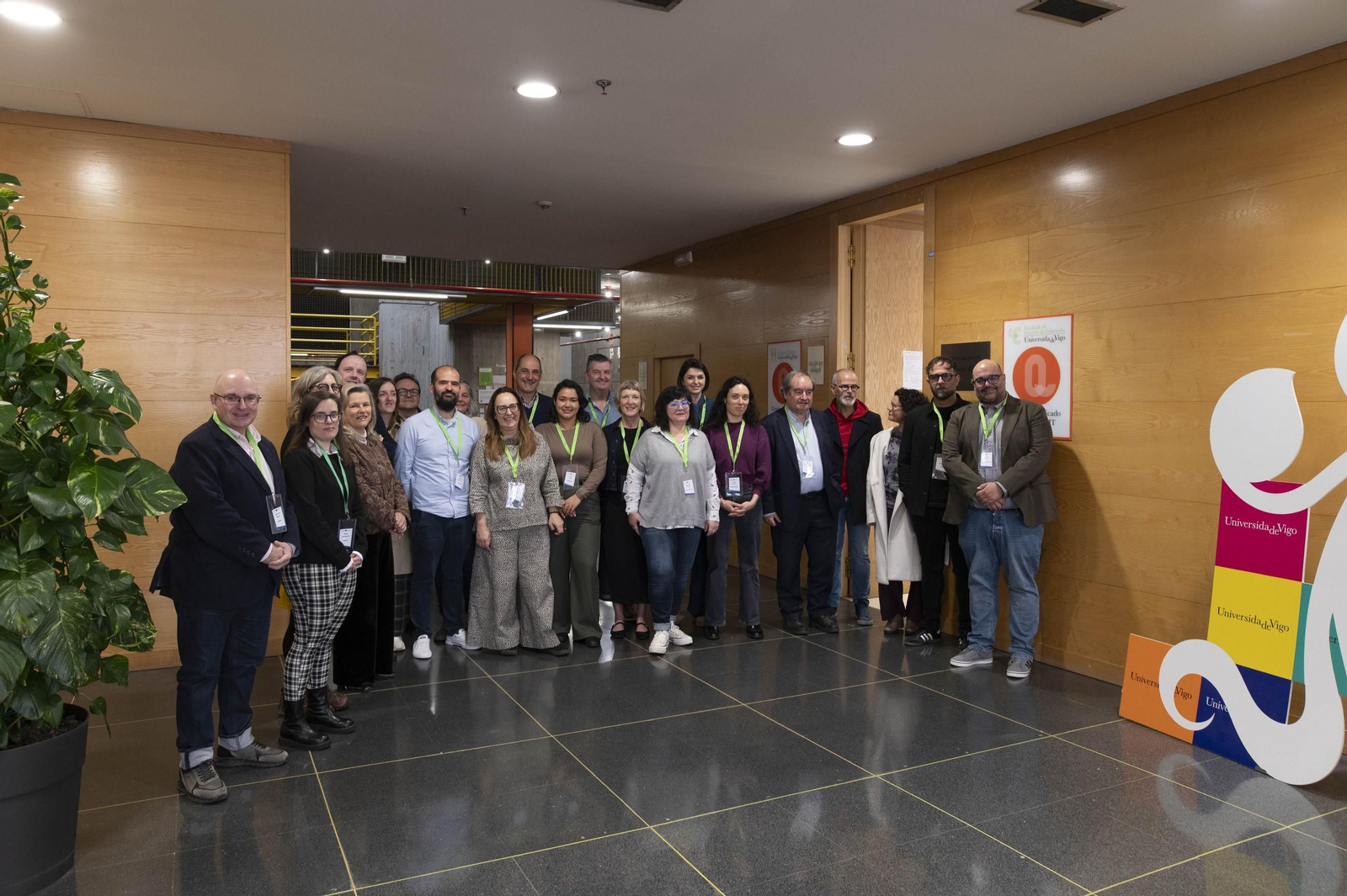 Algunos de los representantes del proyecto.