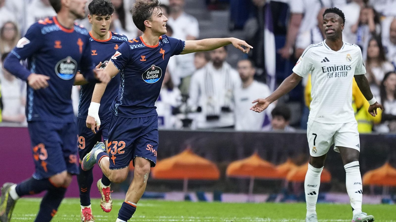 Galería | Partido entre el Real Madrid y el Celta en el Bernabéu