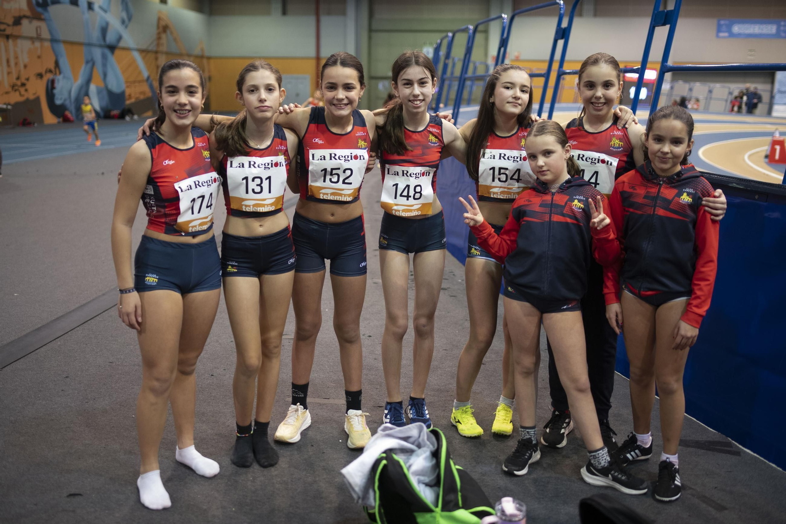 Galería | +Deporte La Región arranca la temporada 2026 con el 7º Torneo de Atletismo de Pista Cubierta