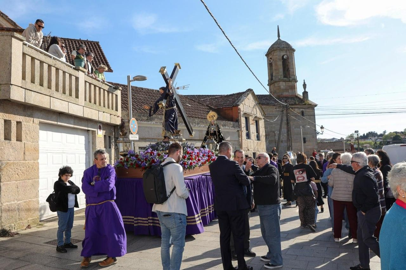 Vigo exhibe su fe tras dos años sin pasos en Semana Santa