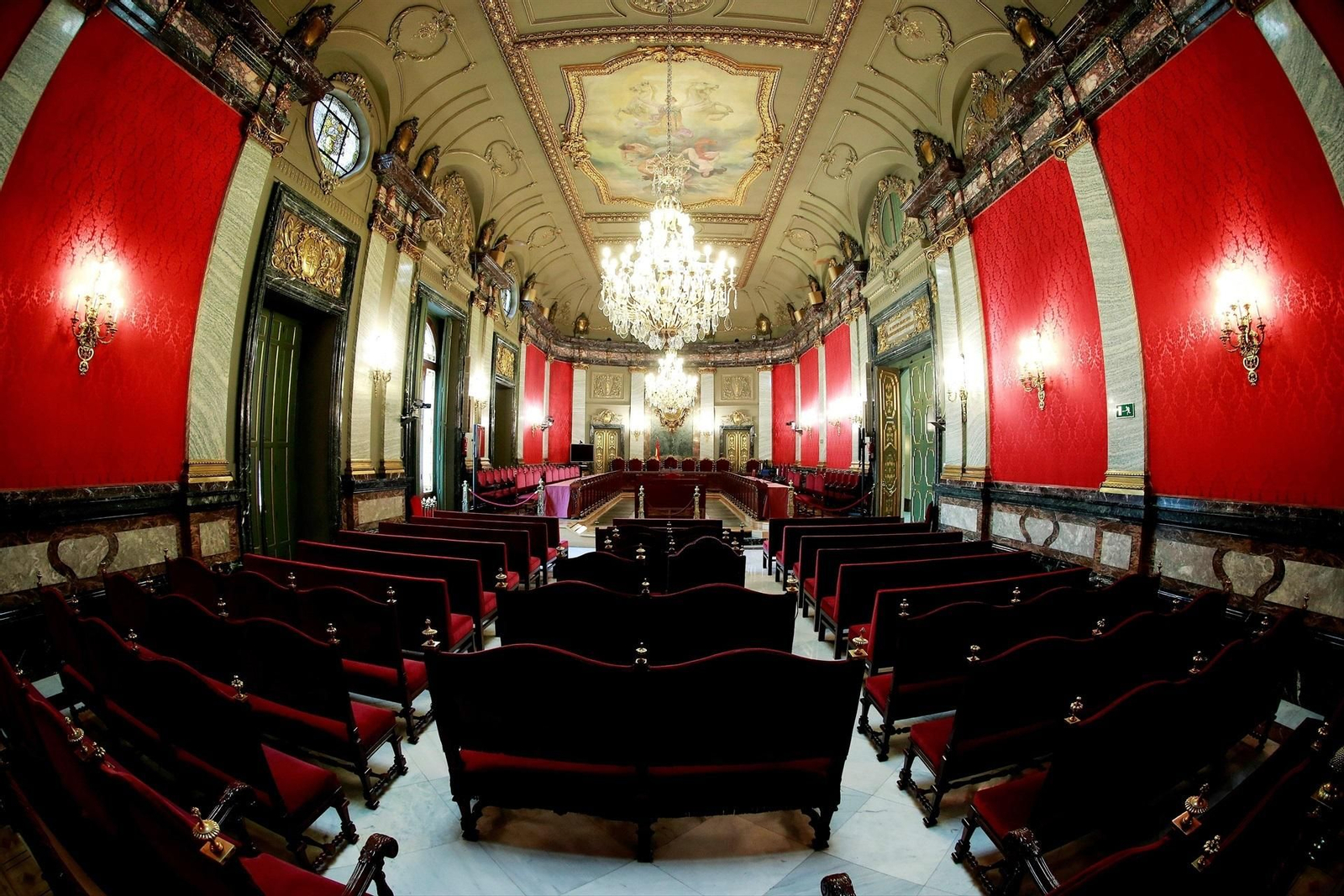 Interior del Tribunal Supremo de España