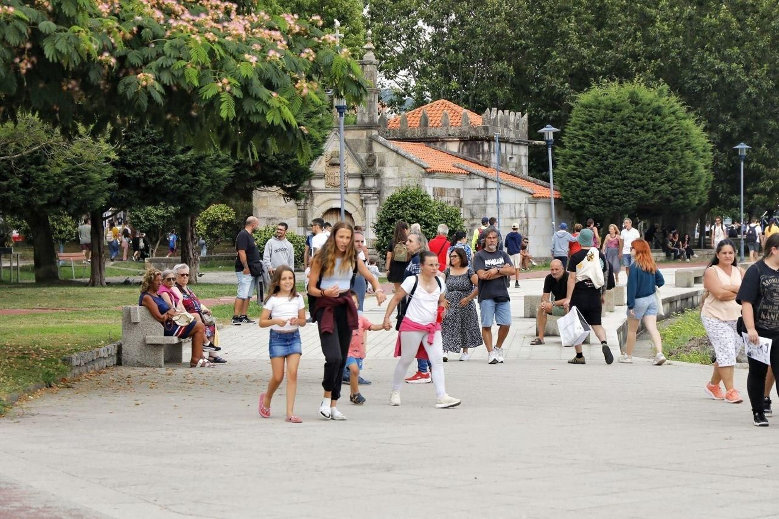 Homenaje al fallecido en Cangas el pasado viernes en un accidente automovilístico, Miguel Pereira.